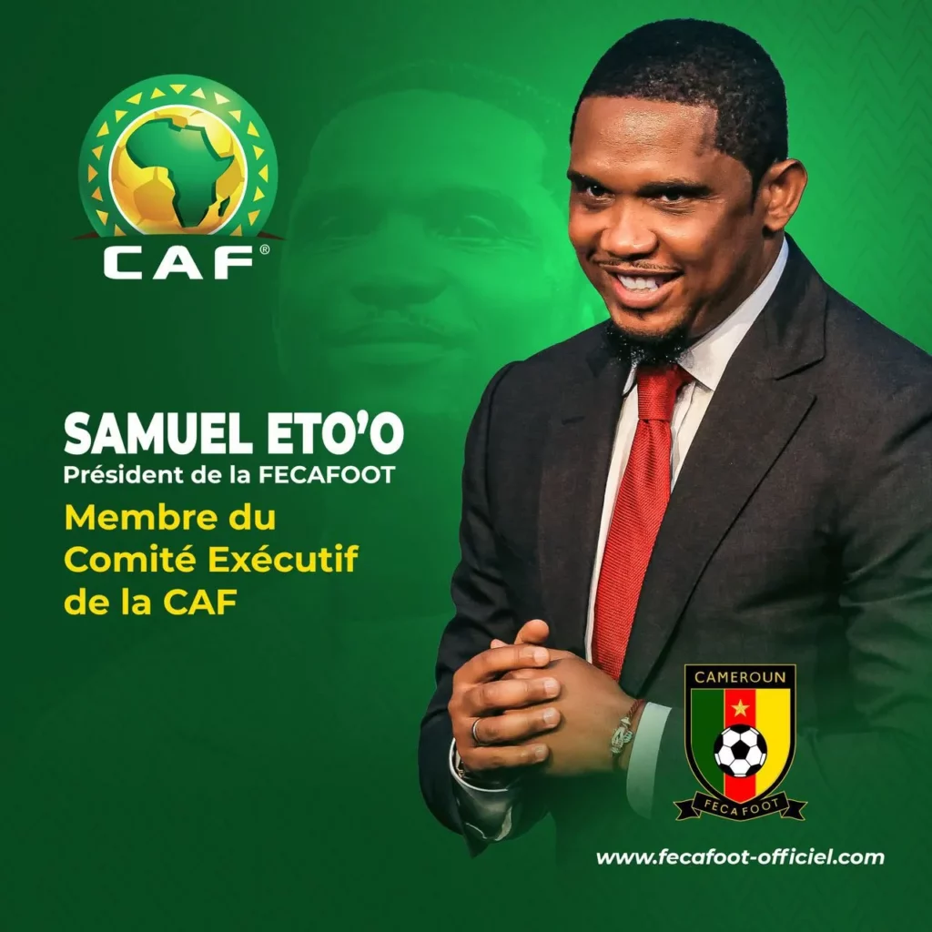 Samuel Eto’o s’impose comme architecte du football africain de demain
